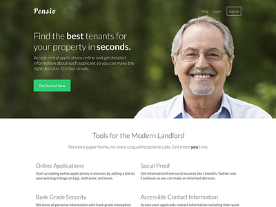 Pensio Home Page