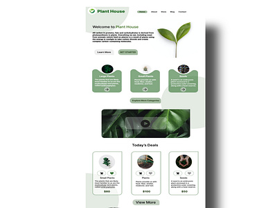 Plant selling website