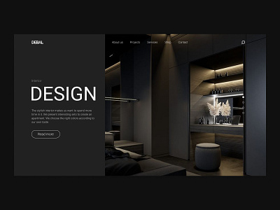 Design concept #1 branding design interior minimalism