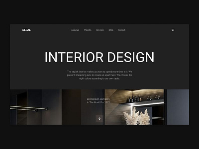Design concept #2 branding design interior minimalism