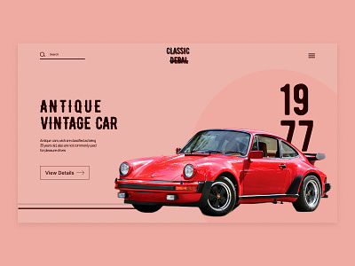 Concept "Vintage Car" #2