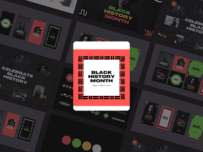 Black History Month | Canva Social Media Templates