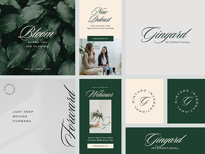 Social Media Branding branding canva canva template design elegant instagram instagram story instagram template logo quote social media social media design