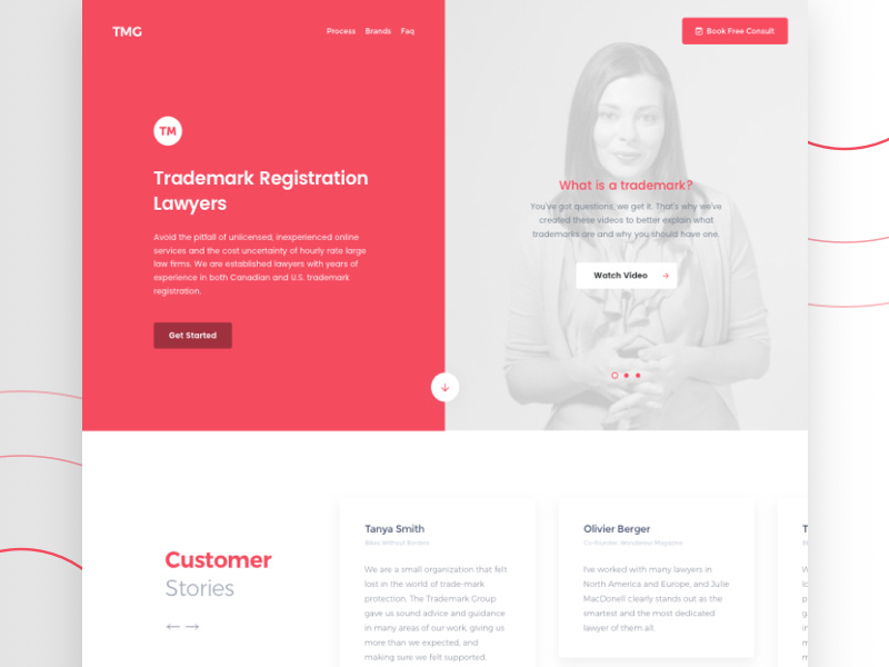 Dribbble red
