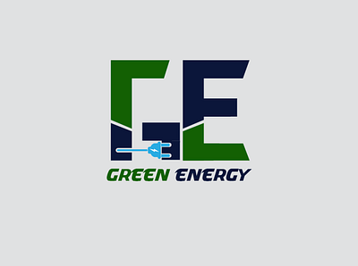 Green Energy Logo branding design graphic design illustration logo