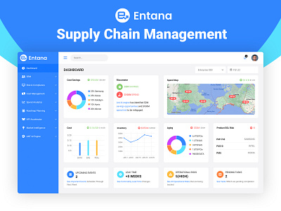 Entana - Dashboard Design