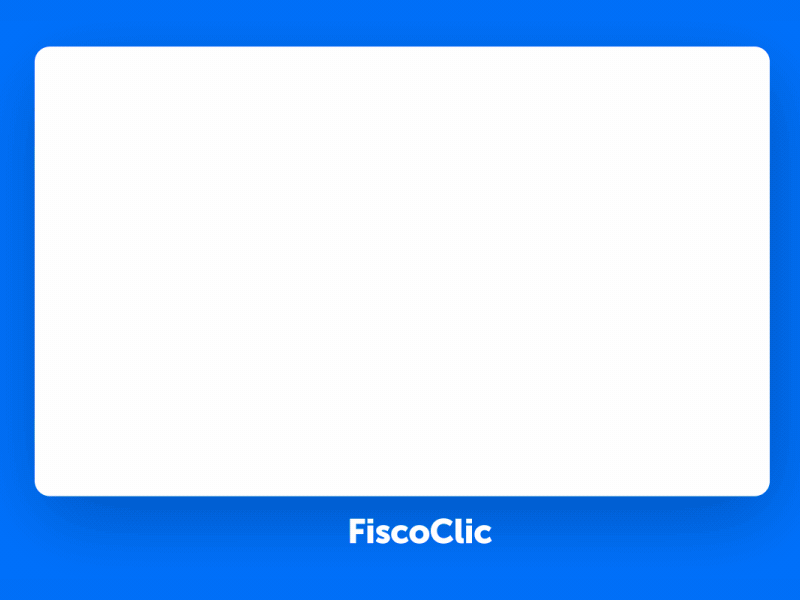 Fisco clic 2danimation animation motion graphics ux