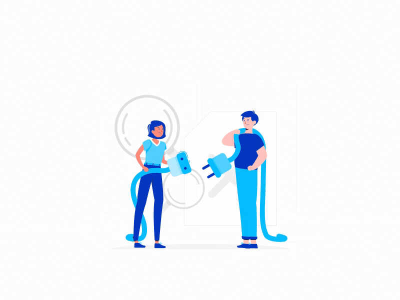 How Connection Broken !! 2d 2danimation aftereffects animation branding character design graphic design illustration motion graphics ui