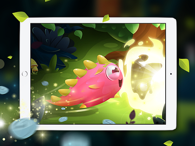 Tale of dragon. Mobile game