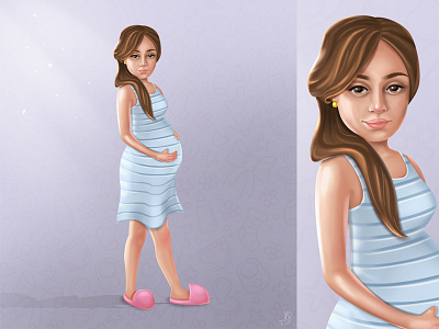 Portrait of pregnancy