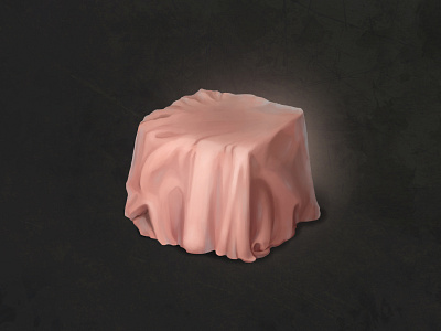 Drapery texture 2d art cg cloth drapery illustration materials pink