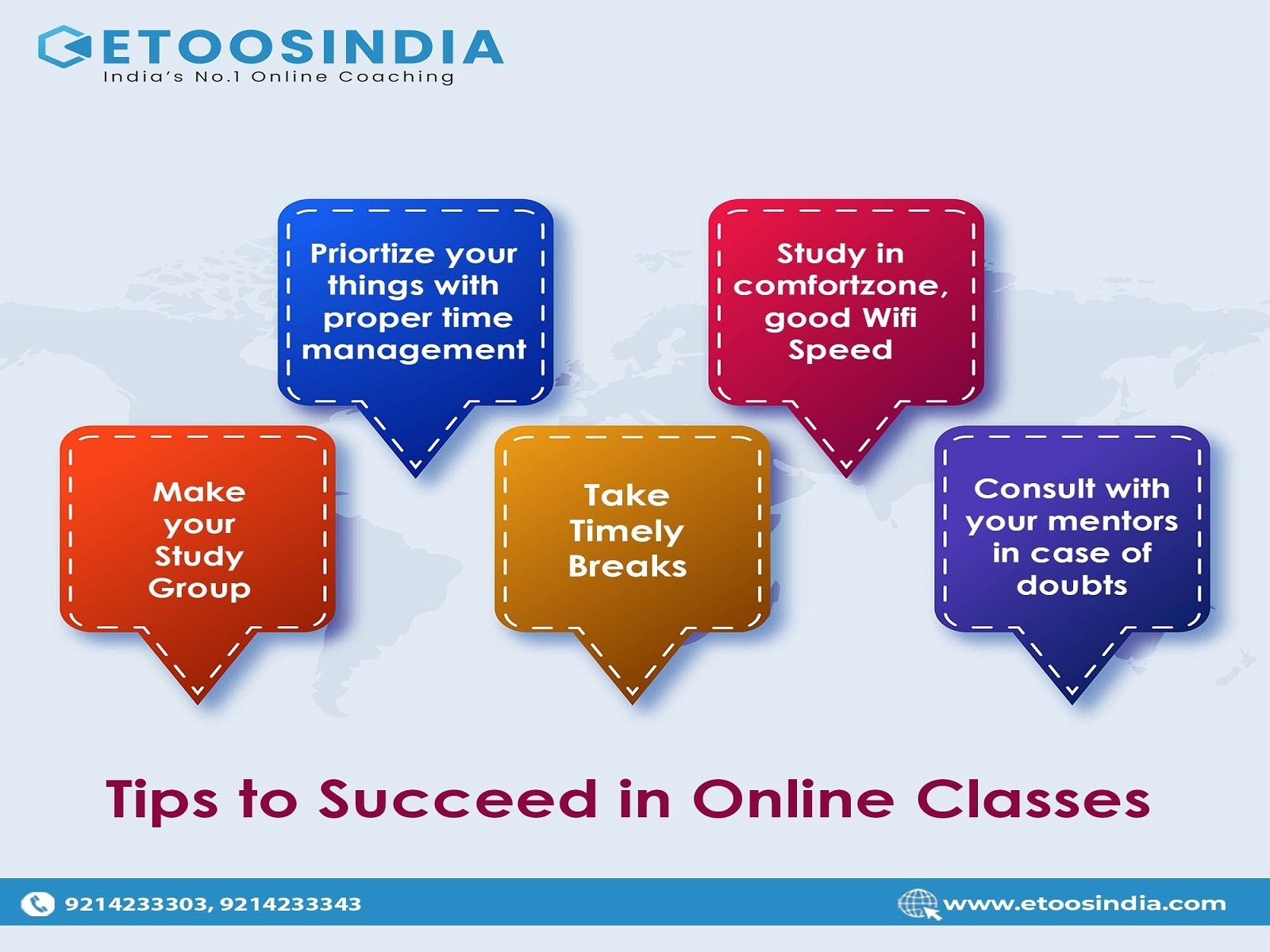 Tips To Succeed In Online Classes By EtoosIndia On Dribbble