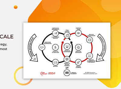 Scrum@Scale graphic design