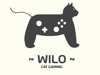 Cat Gaming logo black and white branding cat design gaming graphic design illustration logo madagascar vector