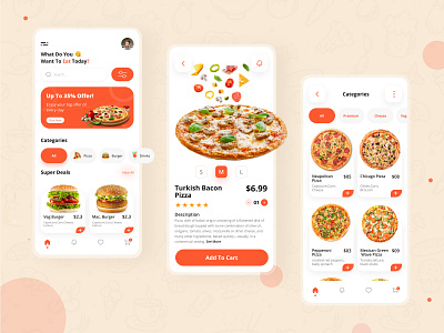 Online Food Ordering Application dashboard food delivery app foodapp mobileapp online food resturants app ubereats uidesign webapplication