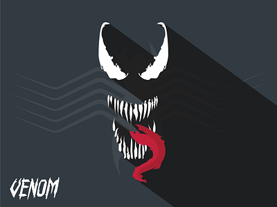 Venom art graphic graphicart illustration movie venom