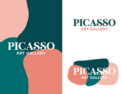 Picasso Art Gallery - Logo Design adobe art branding design designer graphic design illustration illustrator logo photoshop simple typography ui ux vector