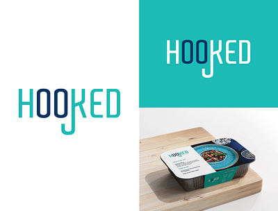 Hooked - Logo Design adobe branding design designer graphic design illustration illustrator mockup photoshop typography vector