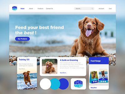 Bone Appetit - Web UI Design