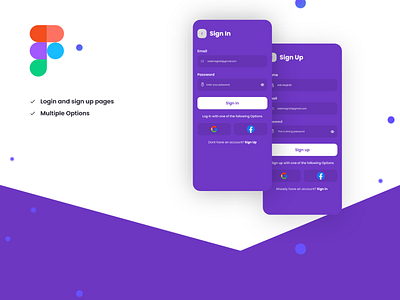 Login & Sign up pages (Ui Design) app app mobile branding design graphic design illustration logo typography ui ui design user interface ux ux design vector