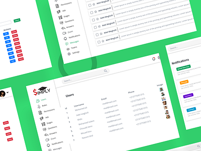 Admin Page (Ui Design)