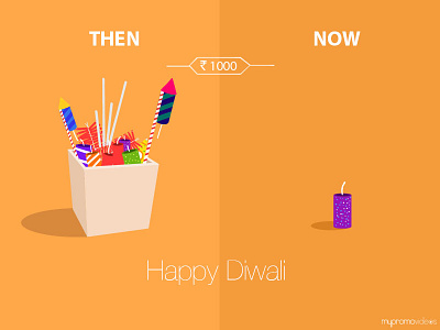 Diwali then and diwali now