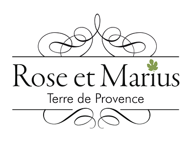 Rose et Marius logo luxe provence