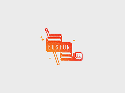 EUSTON colour euston flag hello logo