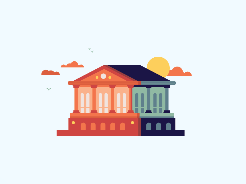 Town Hall by Mattie Lynch on Dribbble