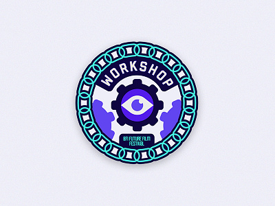 Workshop Badge award badges bfi cinema festival film vector workshop