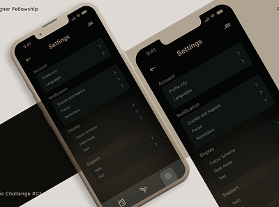 Settings page 3d aesthetic animation app daily ui design graphic design illustration logo minimal neomorphism settings settings page skewmorphism typography ui user experience user interface user settings ux