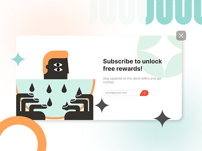 Pop-up window/Overlay DailyUI #09