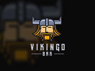 VIKINGO BAR branding graphic design logo motion graphics