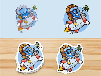 Book Mascot Sticker 3