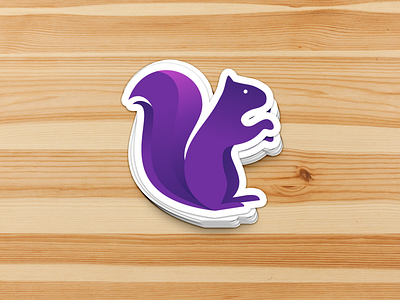 Logo_Squirrel animation branding design graphic design illustration logo sticker vector