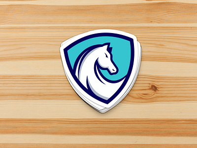 Logo_Horse animation branding design graphic design illustration logo sticker vector