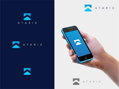 ATARIX_Logo branding design graphic design illustration logo typography vector