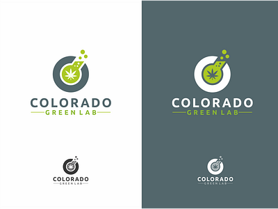 COLORADO GREEN LAB branding design graphic design illustration logo typography vector