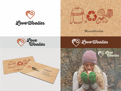 Logo_ Love Woolies branding design graphic design logo typography vector