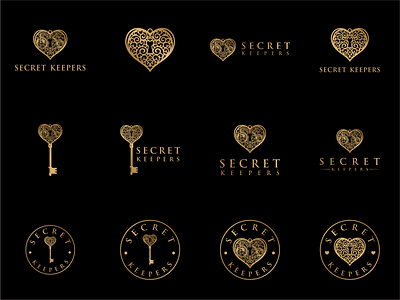 SECRET KEEPERS animation branding graphic design illustration logo typography ui