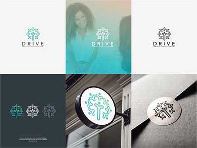 Logo_Drive Practical lifestyle coaching branding design graphic design illustration logo typography vector