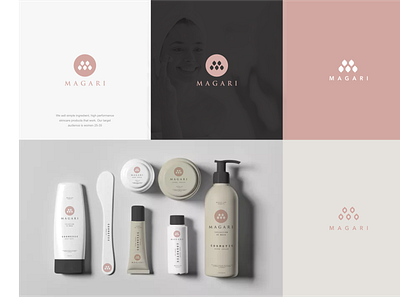 Magari Skin Care _logo branding design graphic design illustration logo typography vector