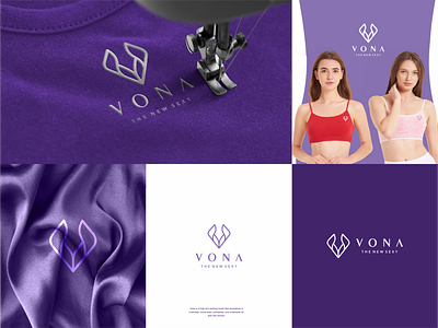 Vona The New Sexy_logo animation branding design graphic design illustration logo typography ui ux vector