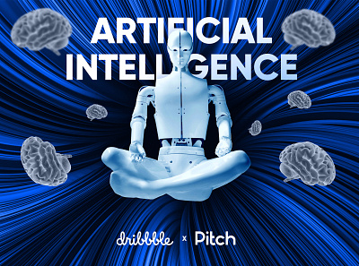 Artificial Intelligence Presentation ai geometric modern pitch playoff presentation