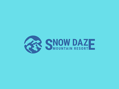 Snow Daze | Day 8 #dailylogochallenge dailylogo dailylogochallenge mountains ski skiing