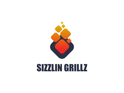 Sizzlin Grillz charcol dailylogo dailylogochallenge grill