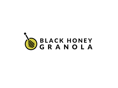 Black Honey Granola | Day 21 #dailylogochallenge blackhoney dailylogo dailylogochallenge granola honey