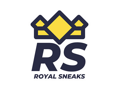 Royal Sneaks | Day 30 #dailylogochallenge dailylogo dailylogochallenge shoes sneakers