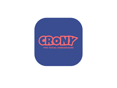 Crony | Day 34 #dailylogochallenge crony dailylogo dailylogochallenge mischief troll trolling