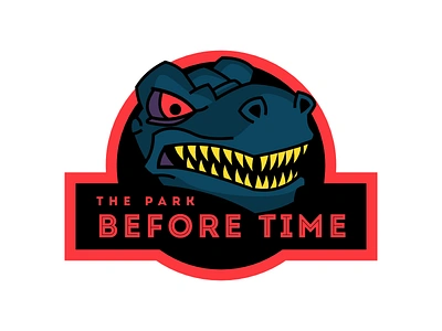 The Park Before Time | Day 35 #dailylogochallenge dailylogo dailylogochallenge jurassicpark landbeforetime themepark